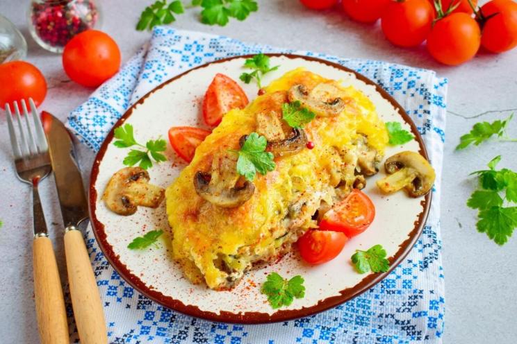 Oven-Baked Chicken Fillets with Tasty Topping
