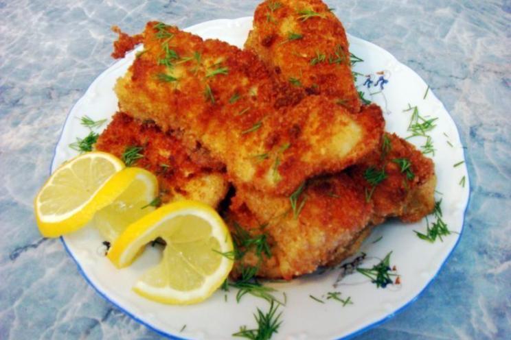 Odessa-Style Fried Mullet in Breadcrumbs