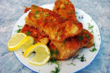 Odessa-Style Fried Mullet in Breadcrumbs
