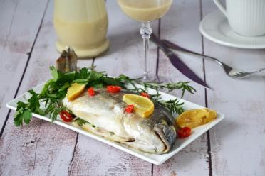Lemon Herb Baked Sea Bream in Foil