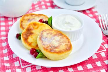 Oven-Baked Classic Cottage Cheese Pancakes