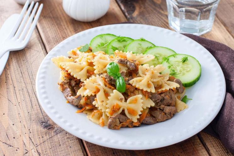 Juicy Liver Pasta Delight Juicy Liver Pasta Delight