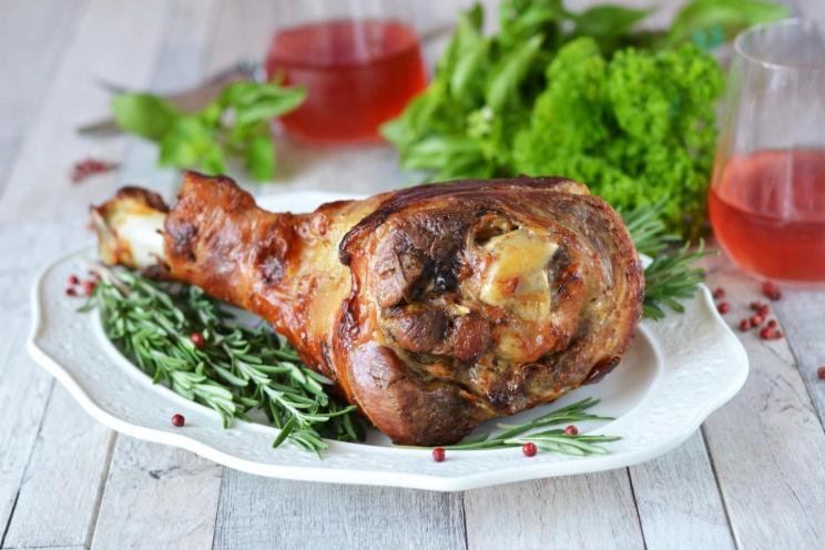 Creamy Baked Turkey Drumsticks