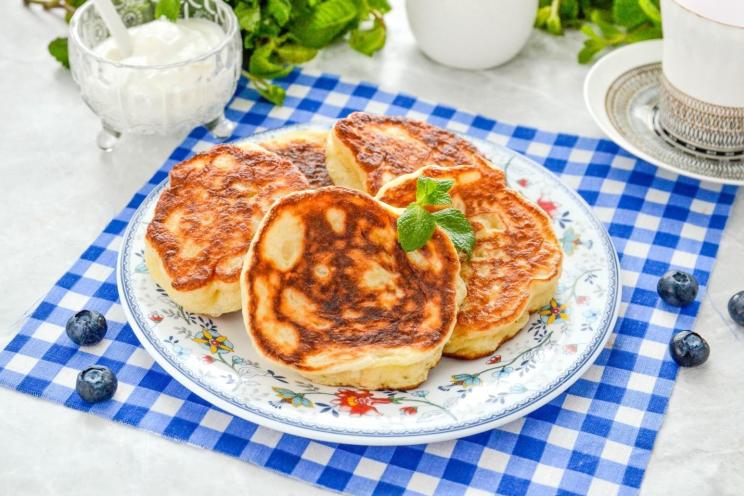 Fluffy Kefir and Yeast Pancakes Fluffy Kefir and Yeast Pancakes