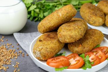 Vegetable Buckwheat Patties