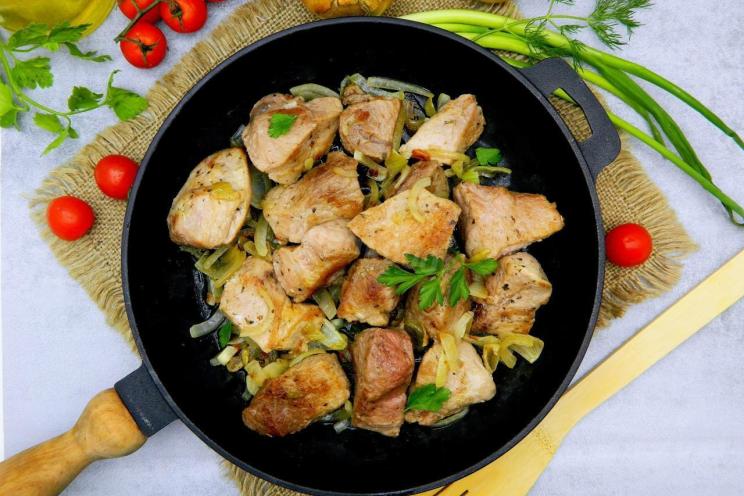 Pan-Seared Juicy Pork Pan-Seared Juicy Pork