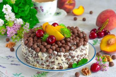 Quick & Easy Chocolate Ball Cake Delight