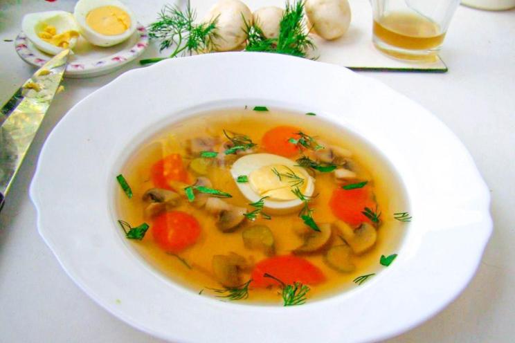 Aromatic Mushroom Broth: Light, Tasty, Low-Calorie Aromatic Mushroom Broth: Light, Tasty, Low-Calorie
