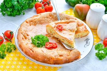 Easy Jellied Cabbage Pie with Mayonnaise