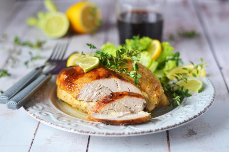 Oven-Baked Juicy Turkey Breast in Foil