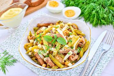 Savory Meat and Pickle Salad