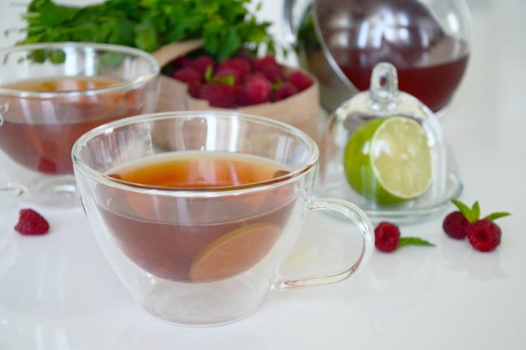 Raspberry Mint Iced Tea