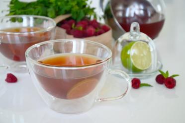 Raspberry Mint Iced Tea
