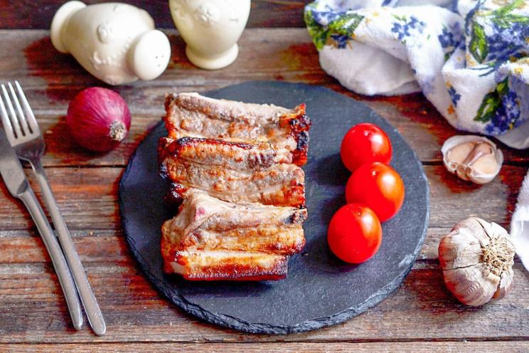Oven-Grilled Pork Ribs: Juicy and Flavorful Oven-Grilled Pork Ribs: Juicy and Flavorful