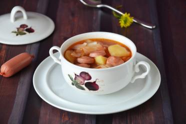 Hearty Family Cabbage and Sausage Soup