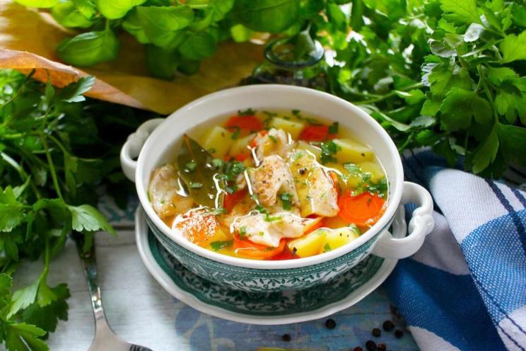 Quick & Tasty Homemade River Perch Soup