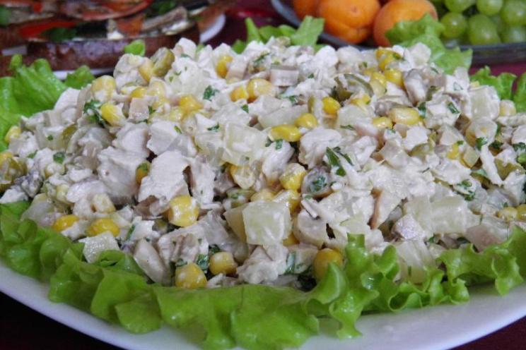 Sweet and Spicy Chicken Pineapple Salad Sweet and Spicy Chicken Pineapple Salad