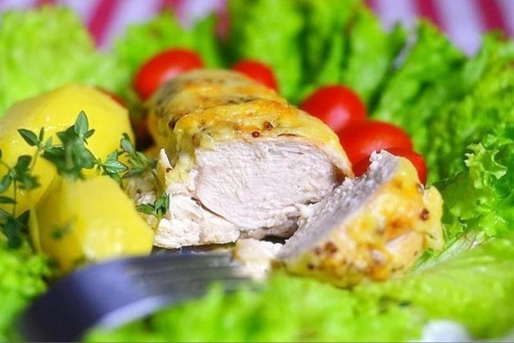 Creamy Baked Chicken with Cheese