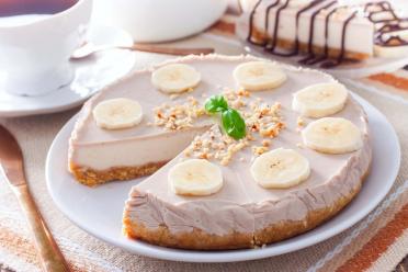 No-Bake Banana Cheesecake