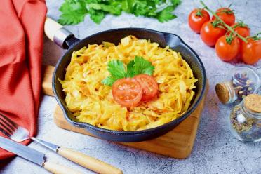 Pan-Fried Cabbage Recipe