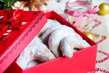 Tender Walnut Crescent Holiday Cookies