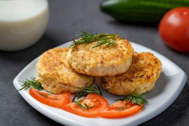 Pan-Fried Pollock Fish Cutlets