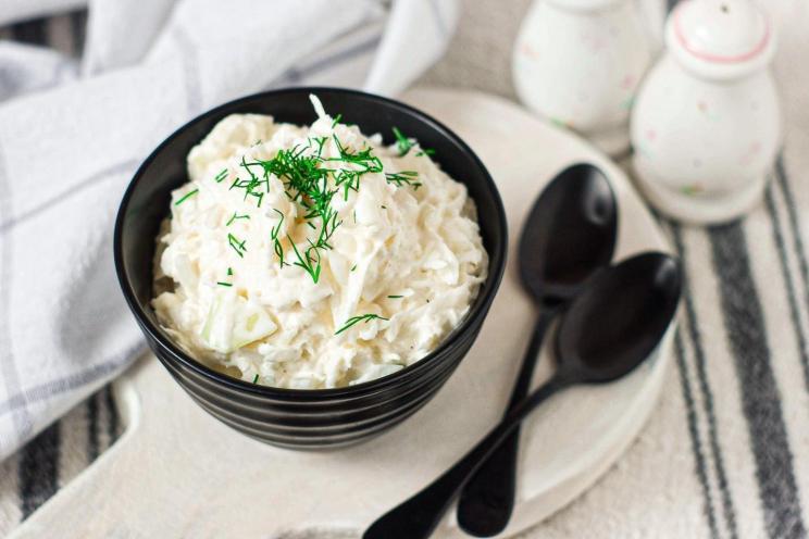 Easy Radish Salad with Creamy Dressing Easy Radish Salad with Creamy Dressing
