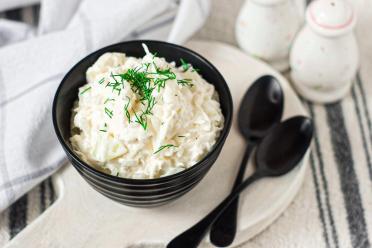 Easy Radish Salad with Creamy Dressing