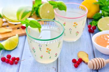 Invigorating Ginger Lemon Weight Loss Drink