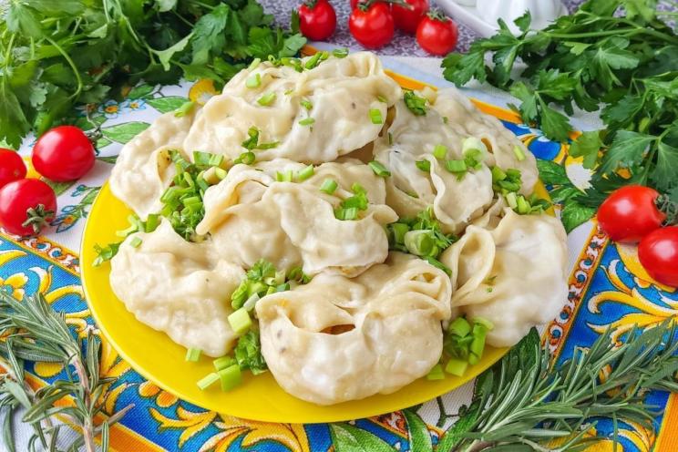 Lenten Potato and Pumpkin Manti