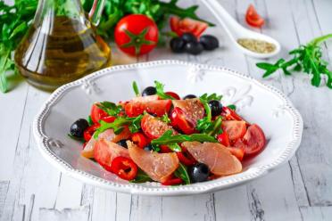 Smoked Chicken & Bell Pepper Salad