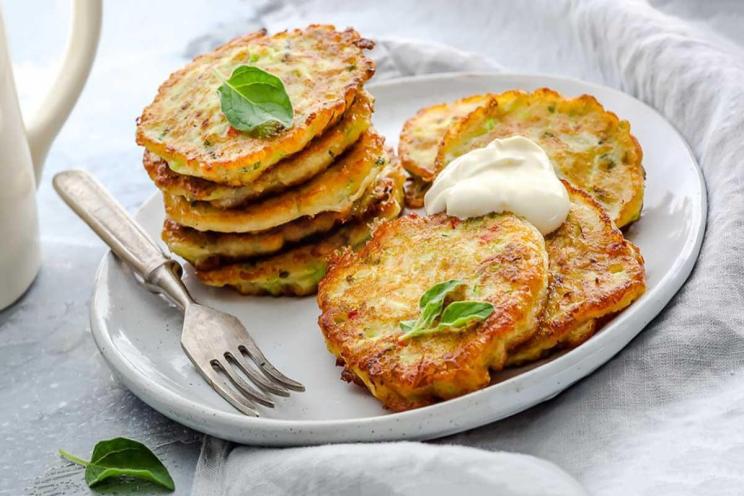 Savory Eggplant Fritters