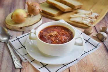 Hearty Kuban Meat Borscht