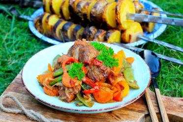Hearty Pork Stew with Vegetables