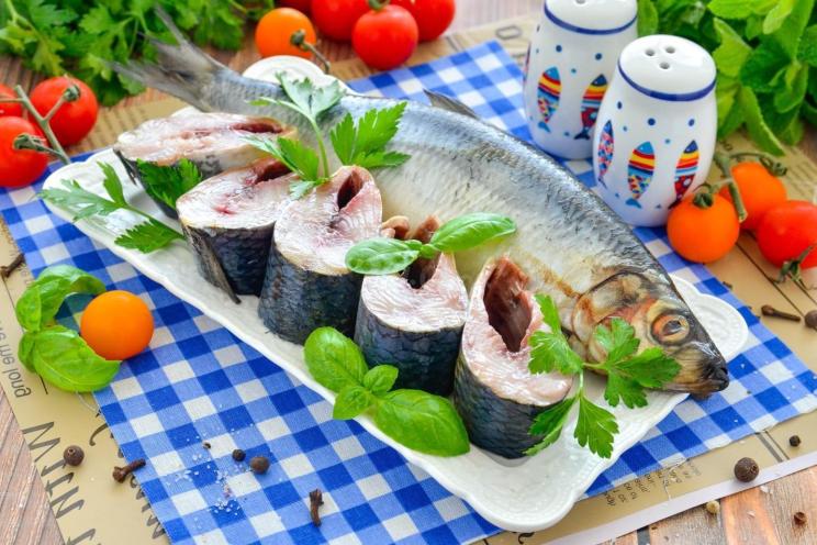 Homemade Lightly Salted Whole Herring