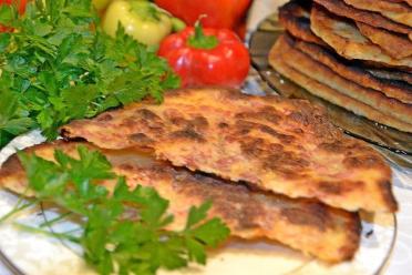 Cheesy Ham Flatbreads