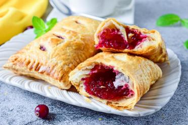 Quick & Easy Jam-Filled Puff Pastries