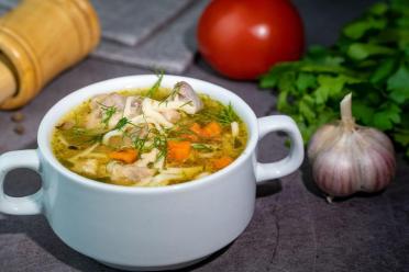 Hearty Chicken Soup with Homemade Egg Noodles