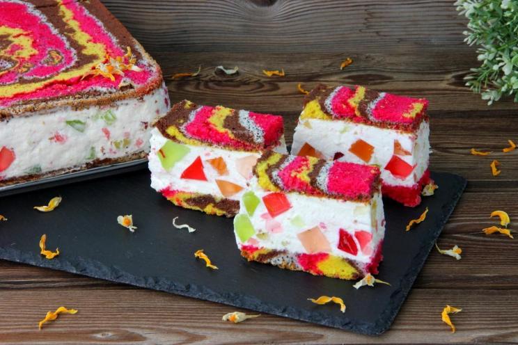 Colorful Gypsy Trail Cake