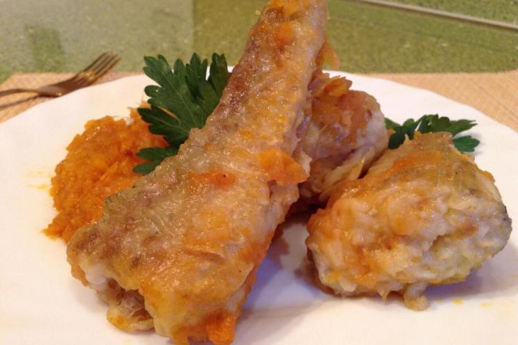 Tomato-Braised Pollock with Vegetables