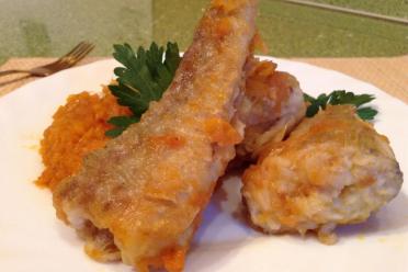 Tomato-Braised Pollock with Vegetables