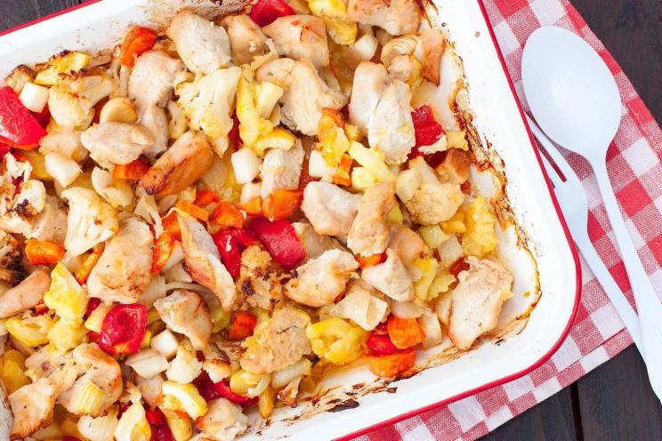 Healthy Turkey and Vegetable Bake