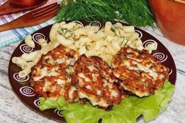Cheesy Chicken Cutlets