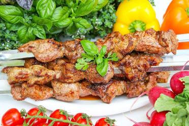 Grilled Turkey Thigh Shish Kebab: Juicy & Tender Delight
