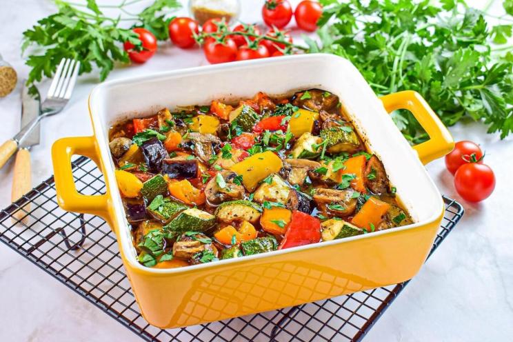 Sheet Pan Roasted Veggies with Mushrooms Sheet Pan Roasted Veggies with Mushrooms