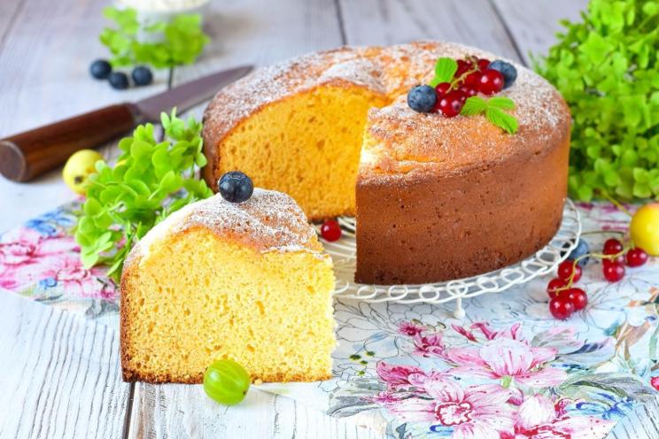 Creamy Powdered Milk Sponge Cake Creamy Powdered Milk Sponge Cake