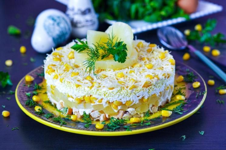 Quick & Tasty Chicken Pineapple Salad