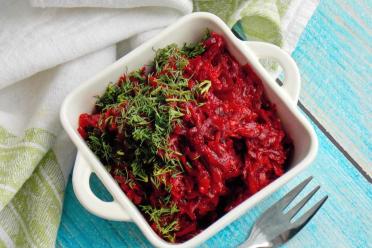 Savory Stewed Beets with Carrots and Onions