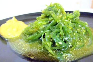 Japanese Chuka Seaweed Salad with Homemade Nut Sauce
