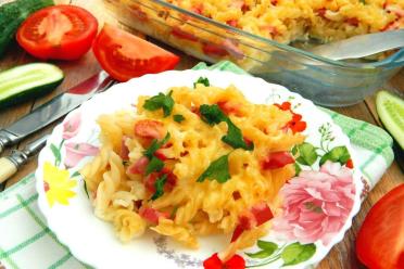 Oven-Baked Sausage Casserole